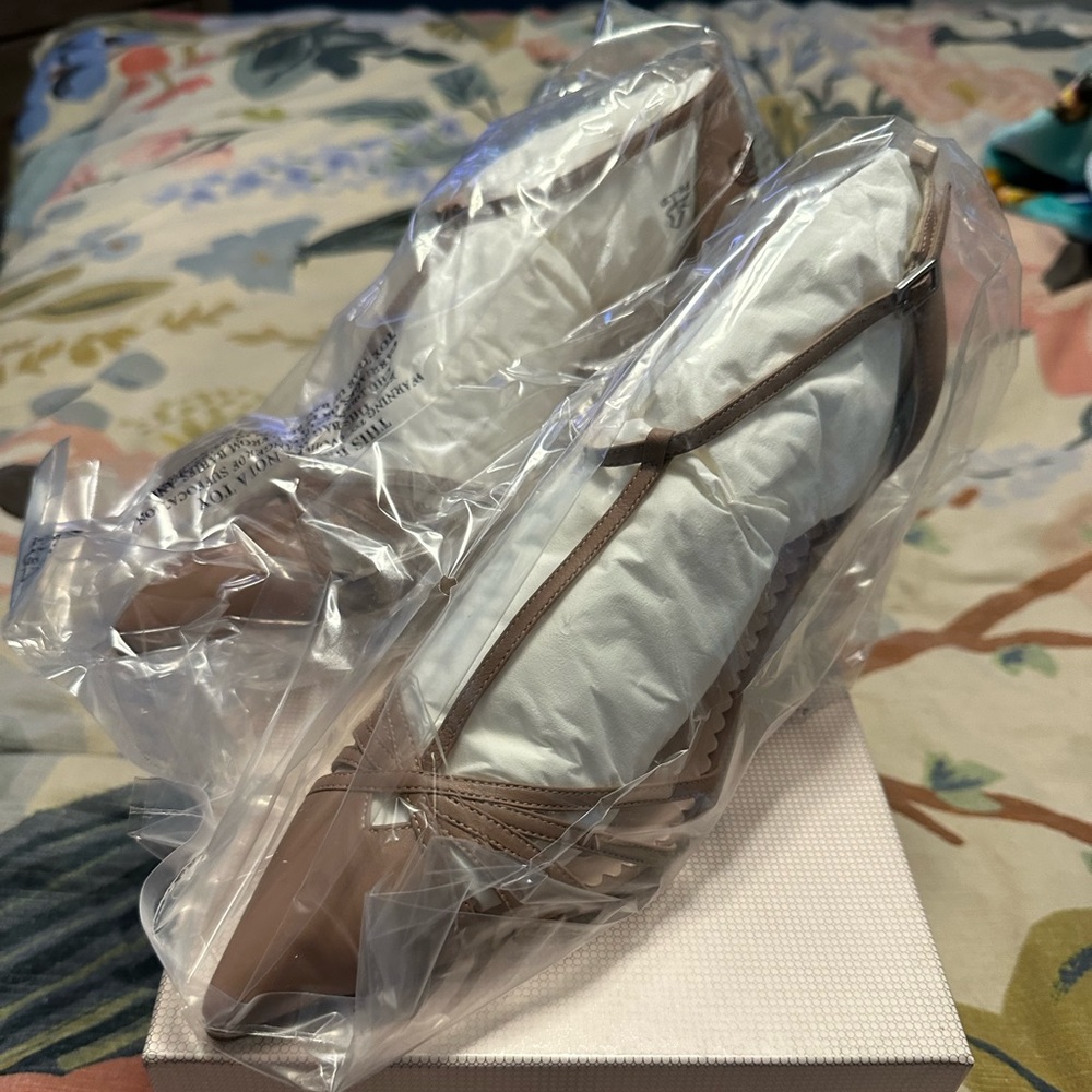 NBW with Box - SJP “Carrie” Nude Heel